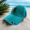 karibimage turquoise - casquette coton