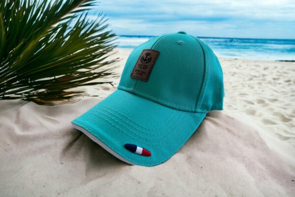 karibimage turquoise - casquette coton