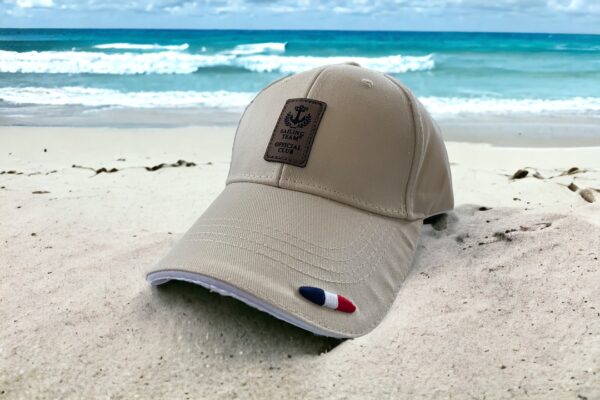 guadeloupe - casquette beige enfants