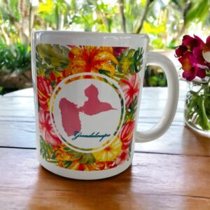 guadeloupe - mug fleurs