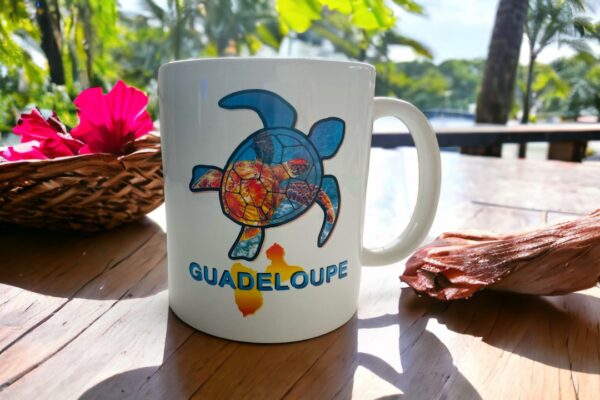 guadeloupe - mug tortue