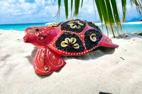 tortue rouge - boutique Guadeloupe