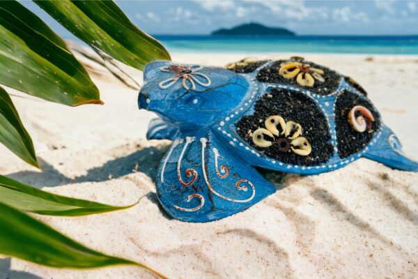 souvenir guadeloupe - tortue bleue